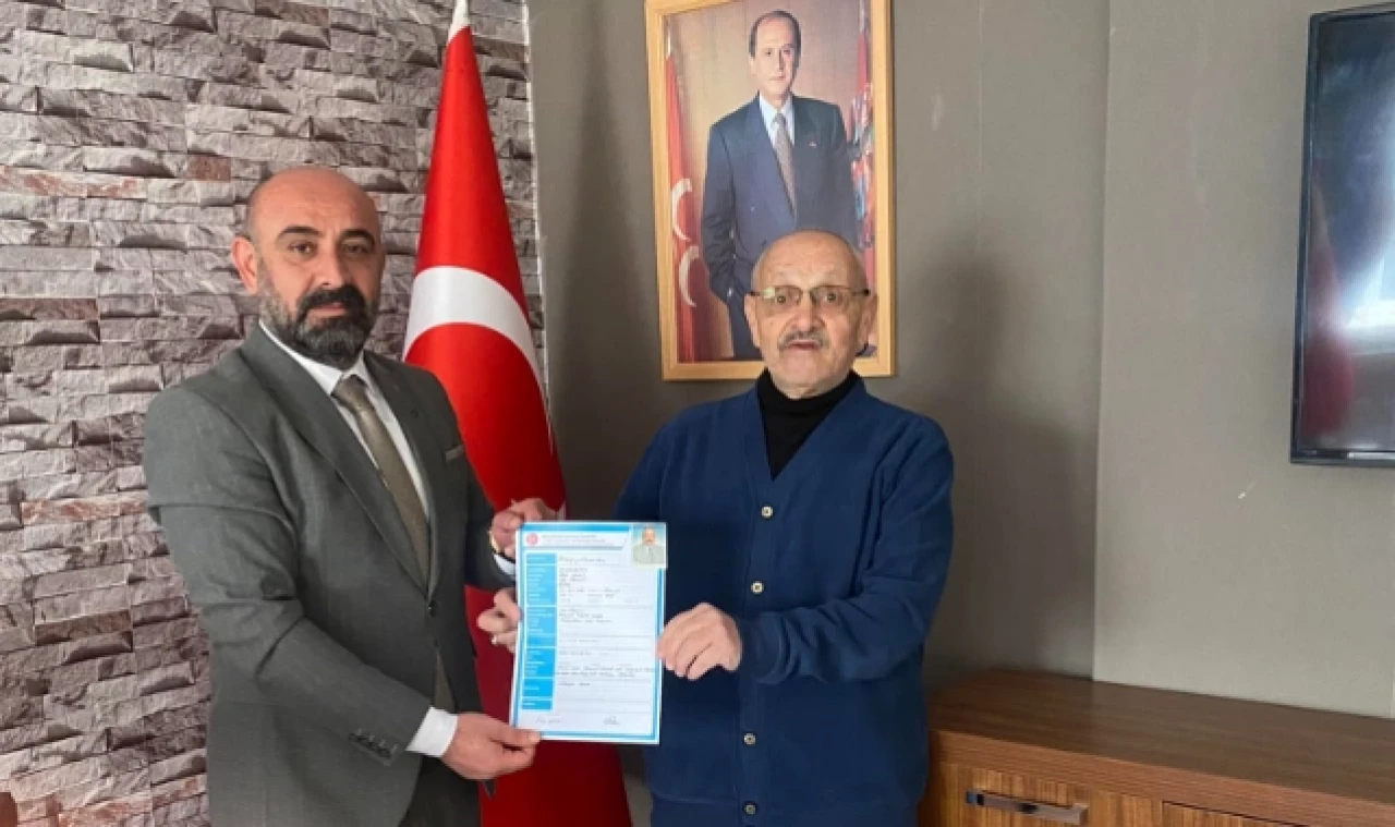 Zeki Dikici, Belediye Meclisi İçin Müracaatını Yaptı
