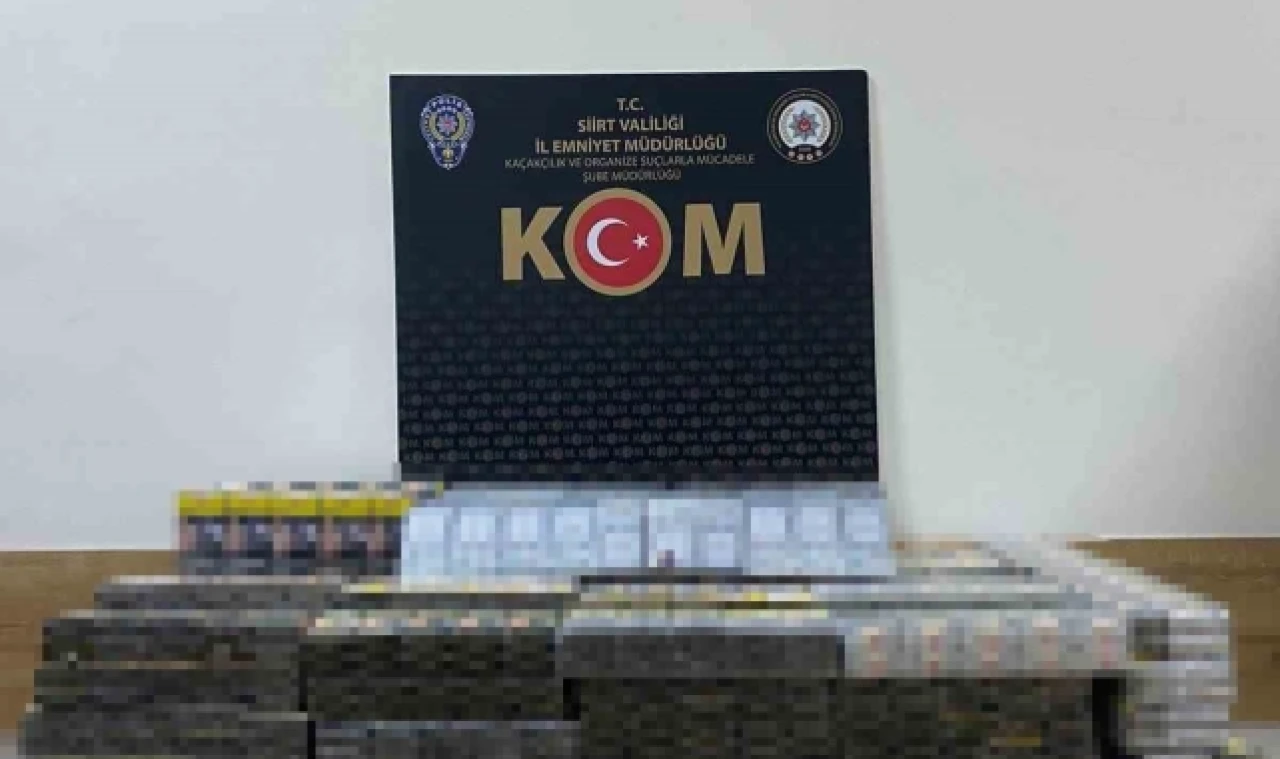 2 bin 70 adet kaçak sigara ele geçirildi: 5 gözaltı