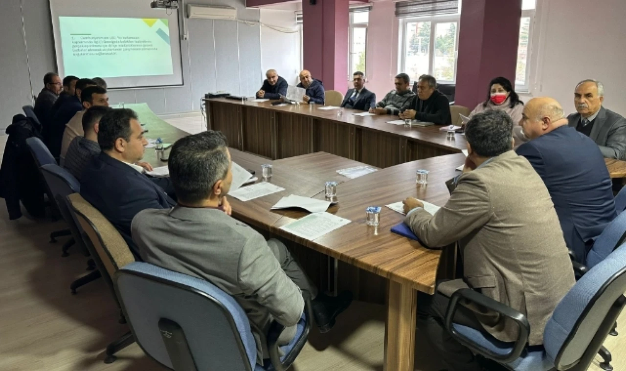 2023-2024 Eğitim ve Öğretim Yılına İlişkin Toplantı Yapıldı