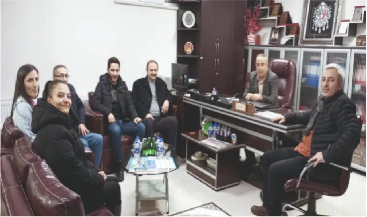 AK Parti İlçe Başkanlığından Haber Merkezimize Ziyaret