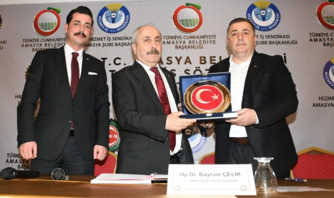 Amasya Belediyesi'nden şirket ve kadrolu işçilere yüzde 70 zam