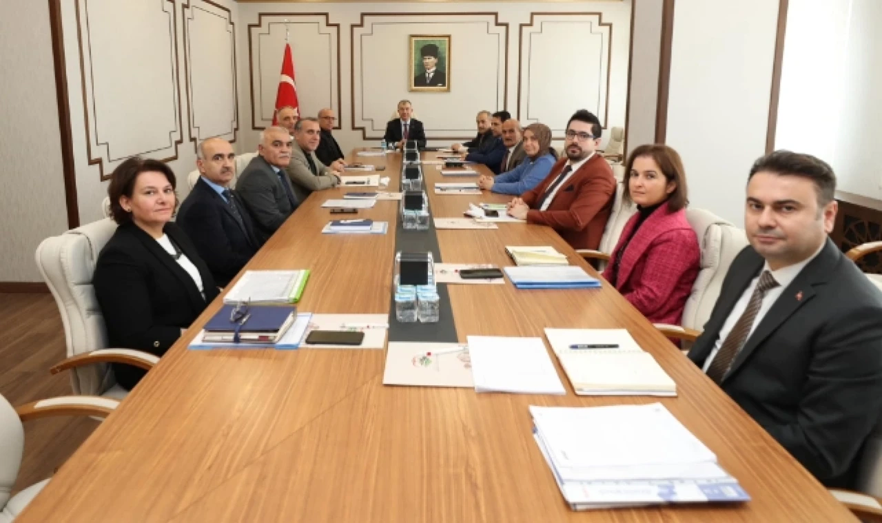 Amasya’da 2024 yılı yatırım ve projeleri görüşüldü