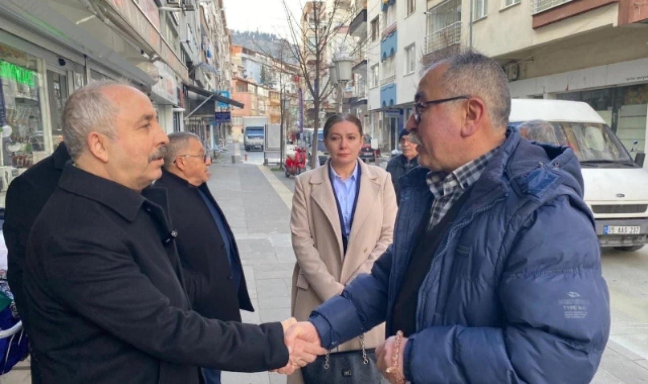 Amasyalılardan Bayram Çelik’e sıcak karşılama