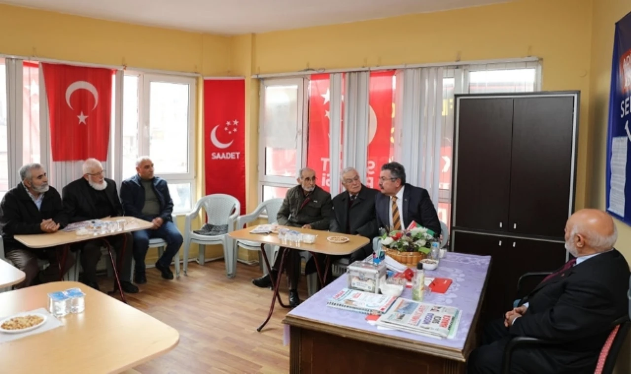 Başkan Kargı’dan Saadet Partisi'ne Taziye Ziyareti