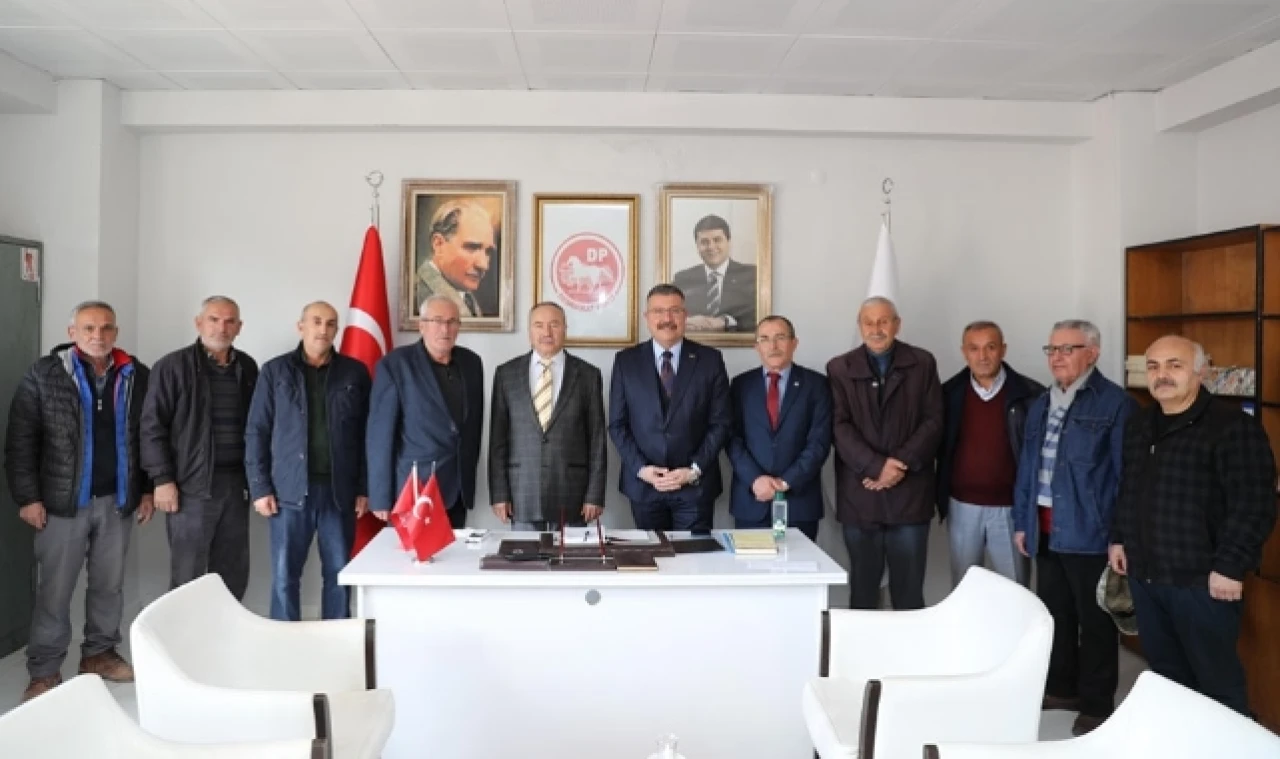 Başkan Kargı DP’nin konuğu oldu