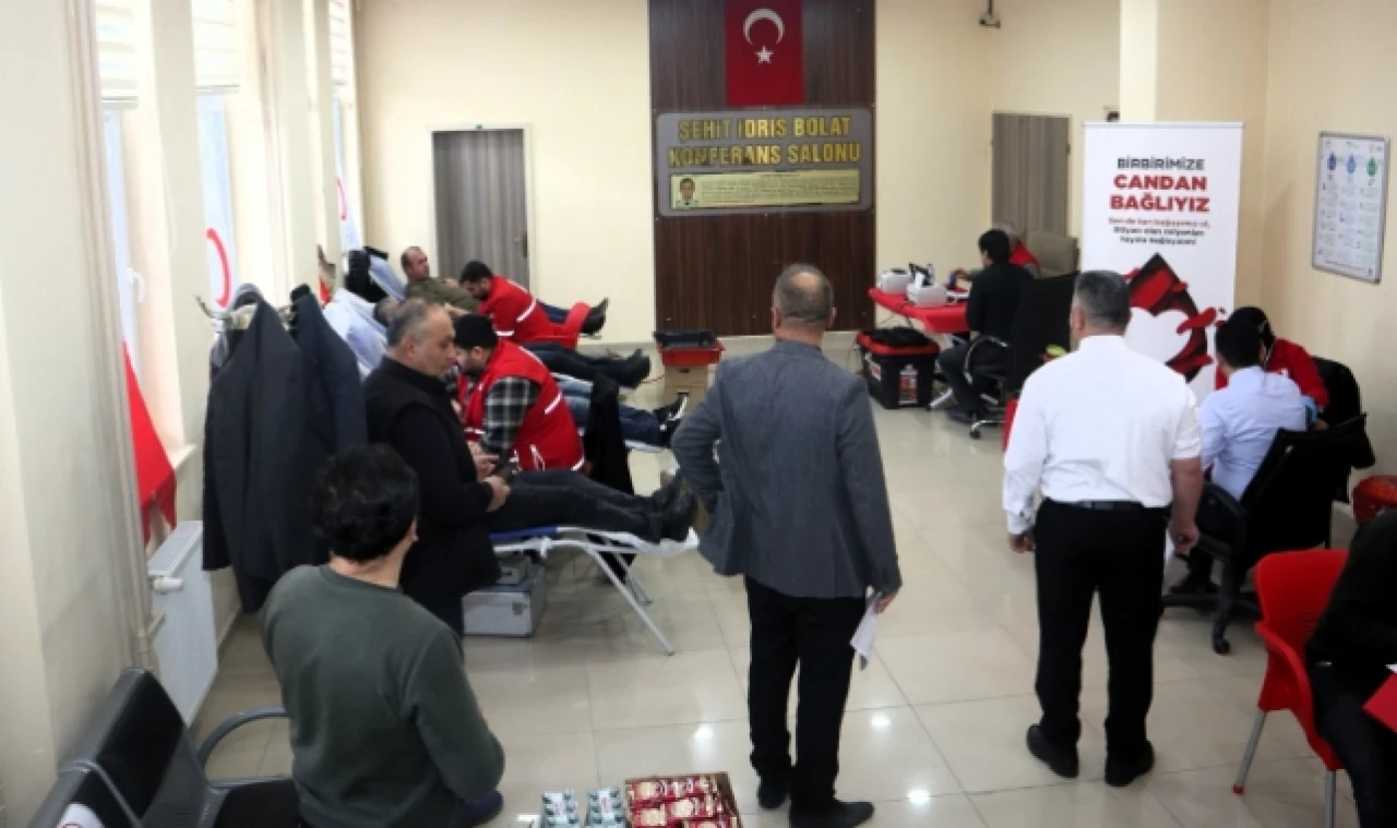 Çetin, Kan Bağışı Kampanyasına Destek Verdi