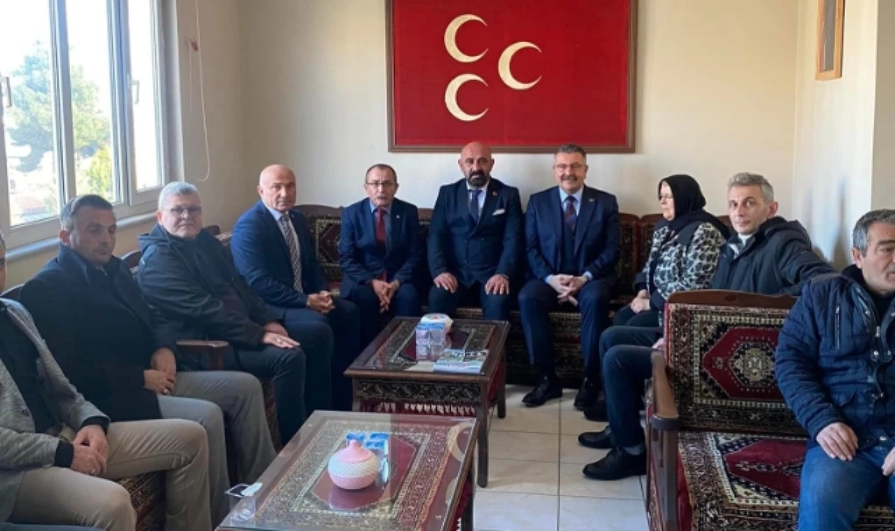 Başkan Kargı'dan MHP'ye ziyaret