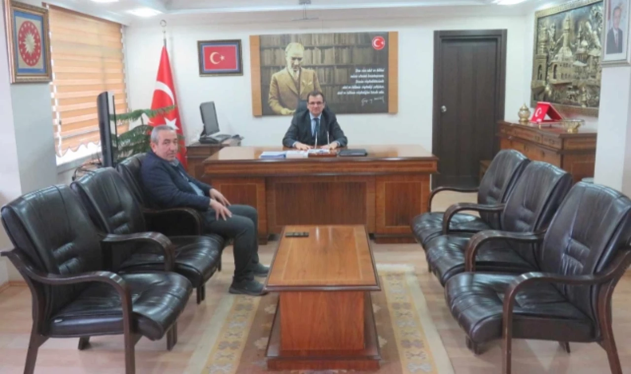 Güley'den Kaymakam Güldoğan'a ziyaret