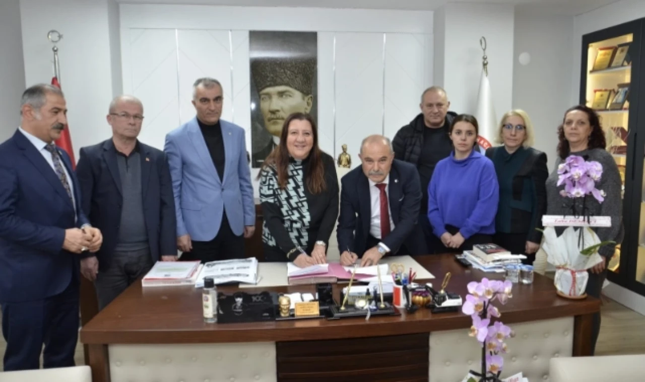 Gümüşhacıköy’de Toplu İş Sözleşmesi İmzalandı 