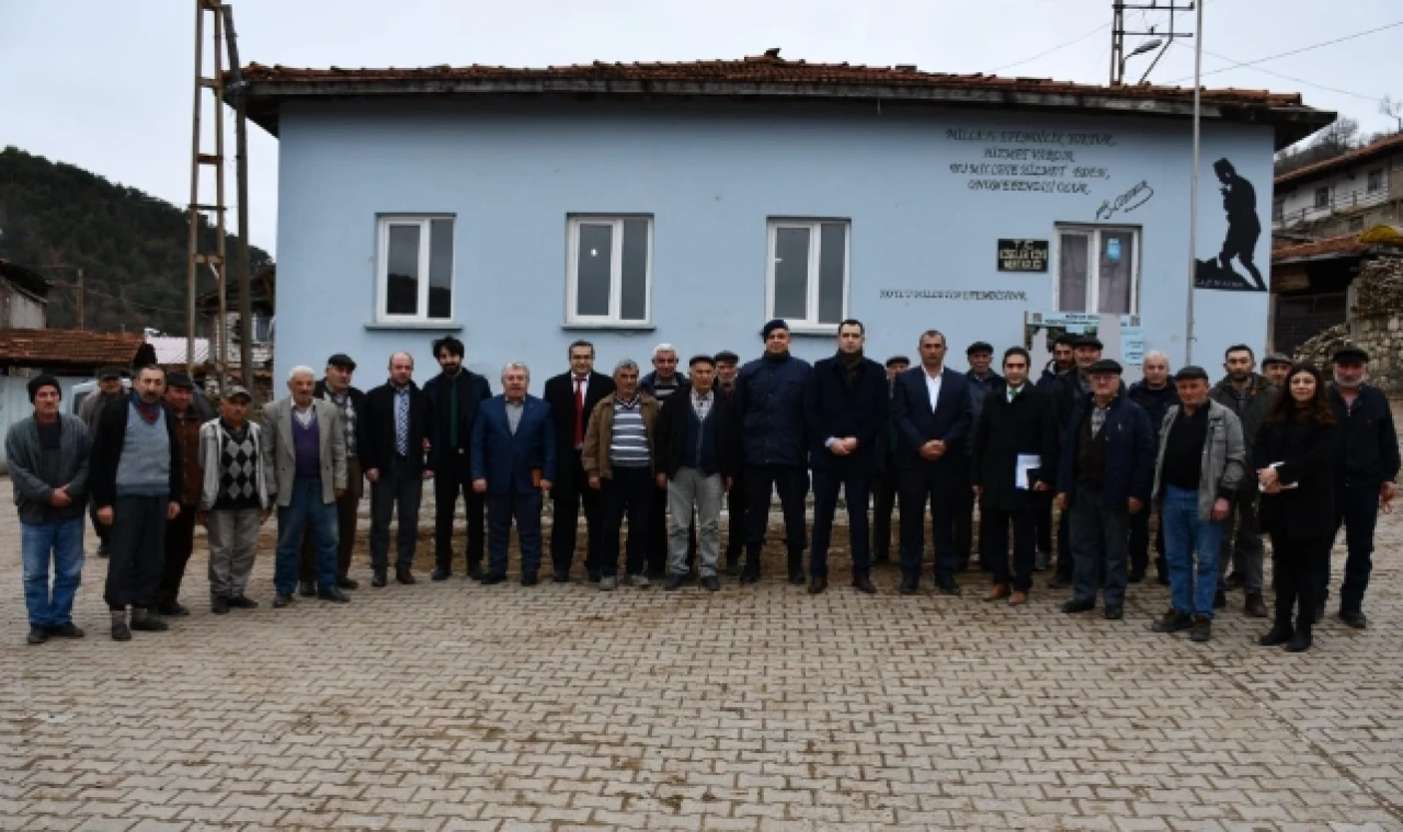 Kaymakam Büyükkaymakcı köy sakinleriyle buluştu