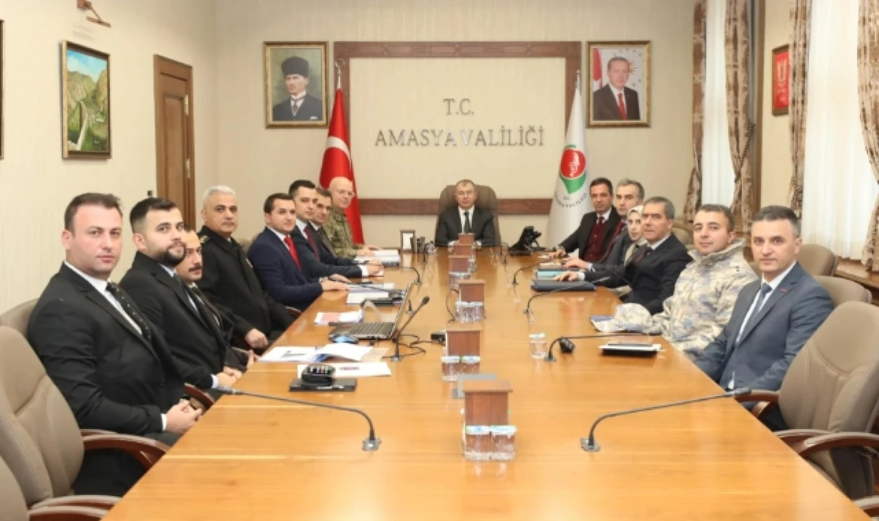 Kaymakam Güldoğan, İl Güvenlik ve Asayiş Toplantısına katıldı