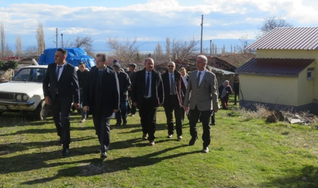 Kaymakam Güldoğan köy sakinleriyle buluştu
