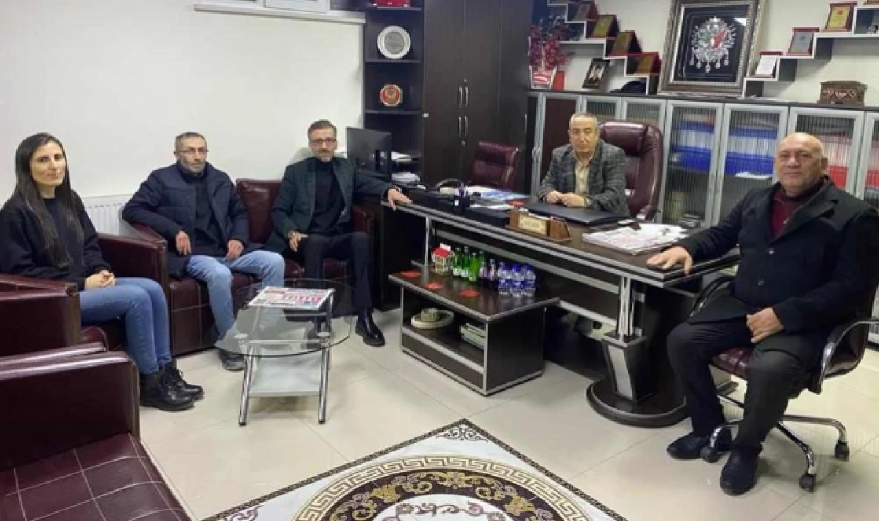 Kuzucu ve Dağdelen’den Haber Merkezimize ziyaret