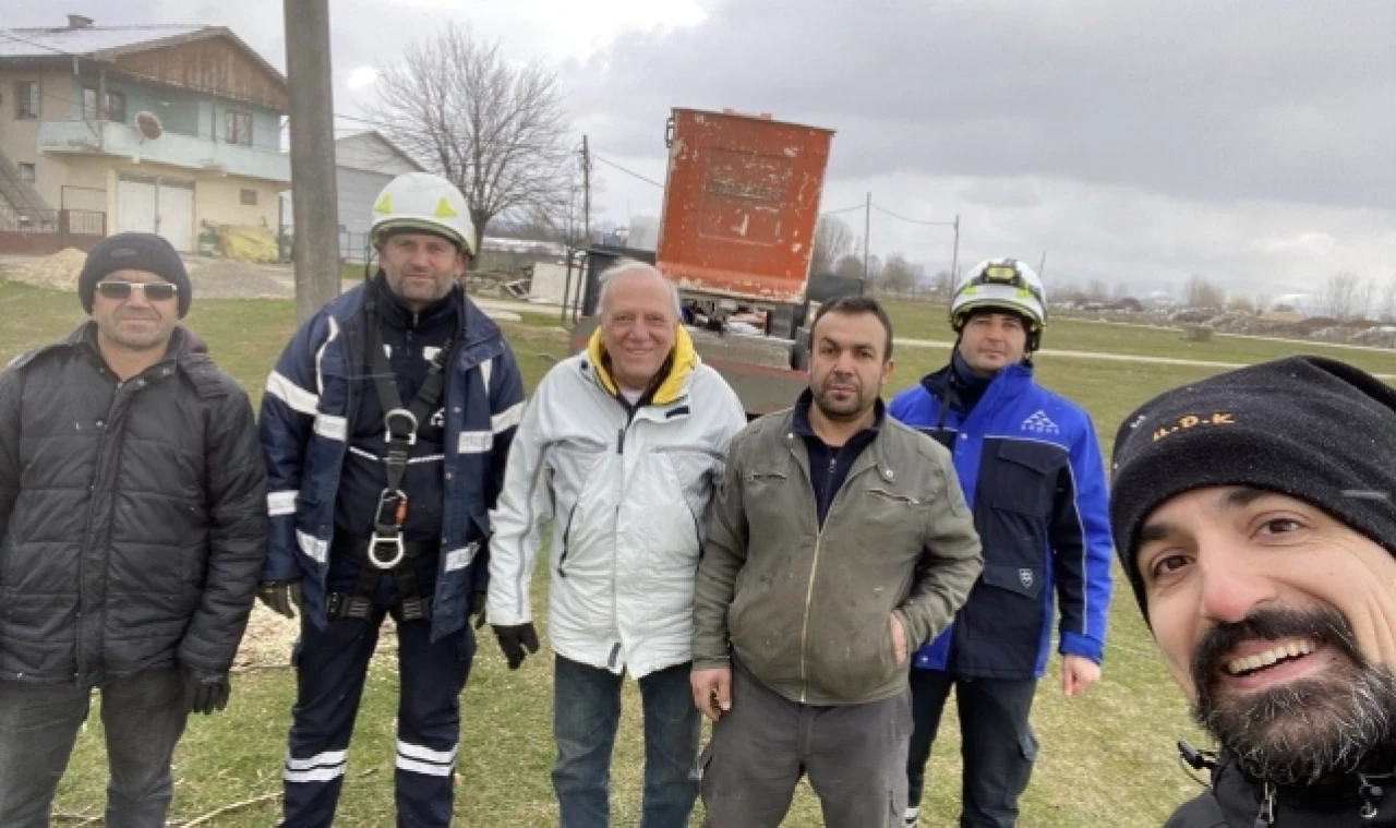 Leylekler yeni yuvalarına kavuştu