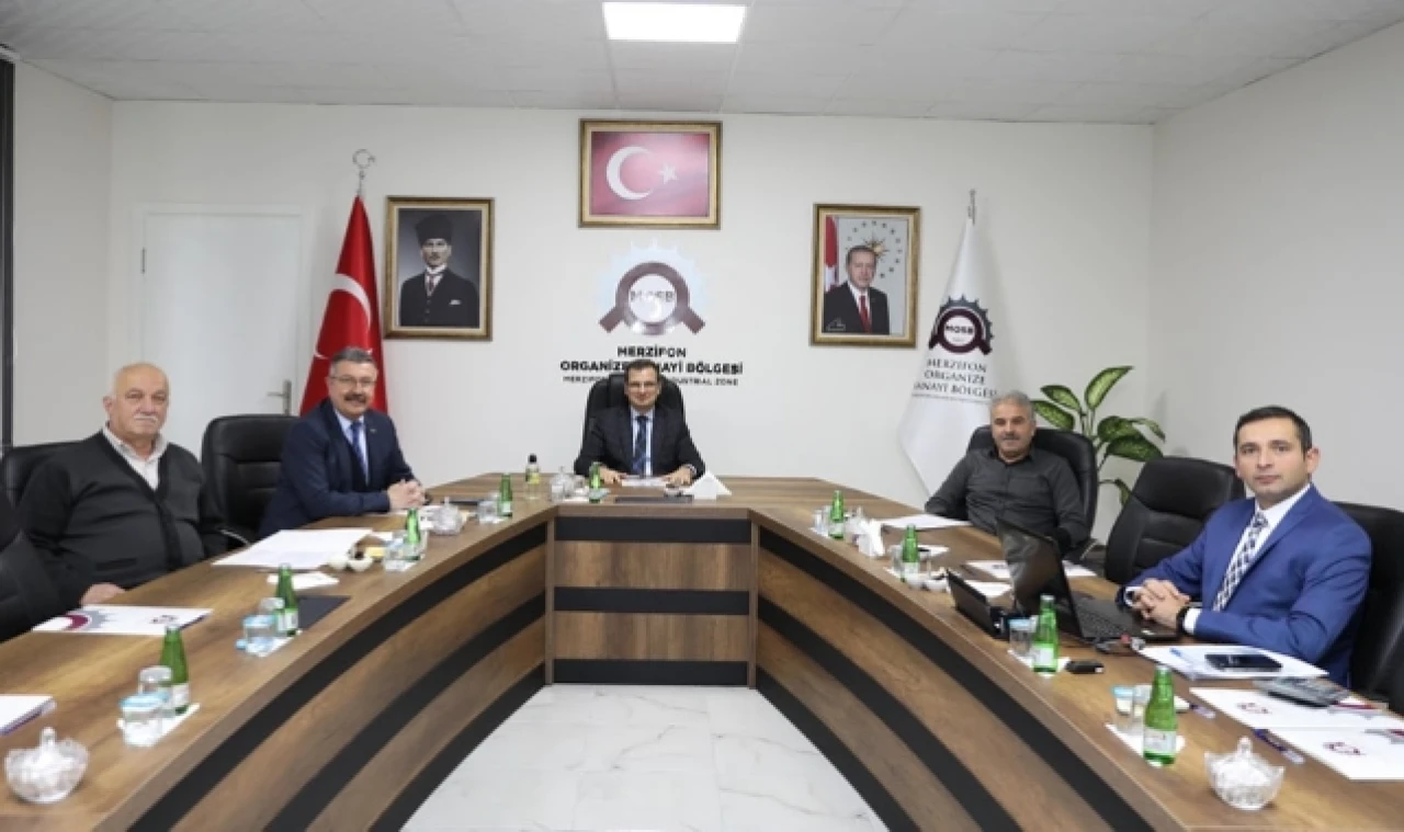 Merzifon OSB Yönetim Kurulu Toplantısı Yapıldı