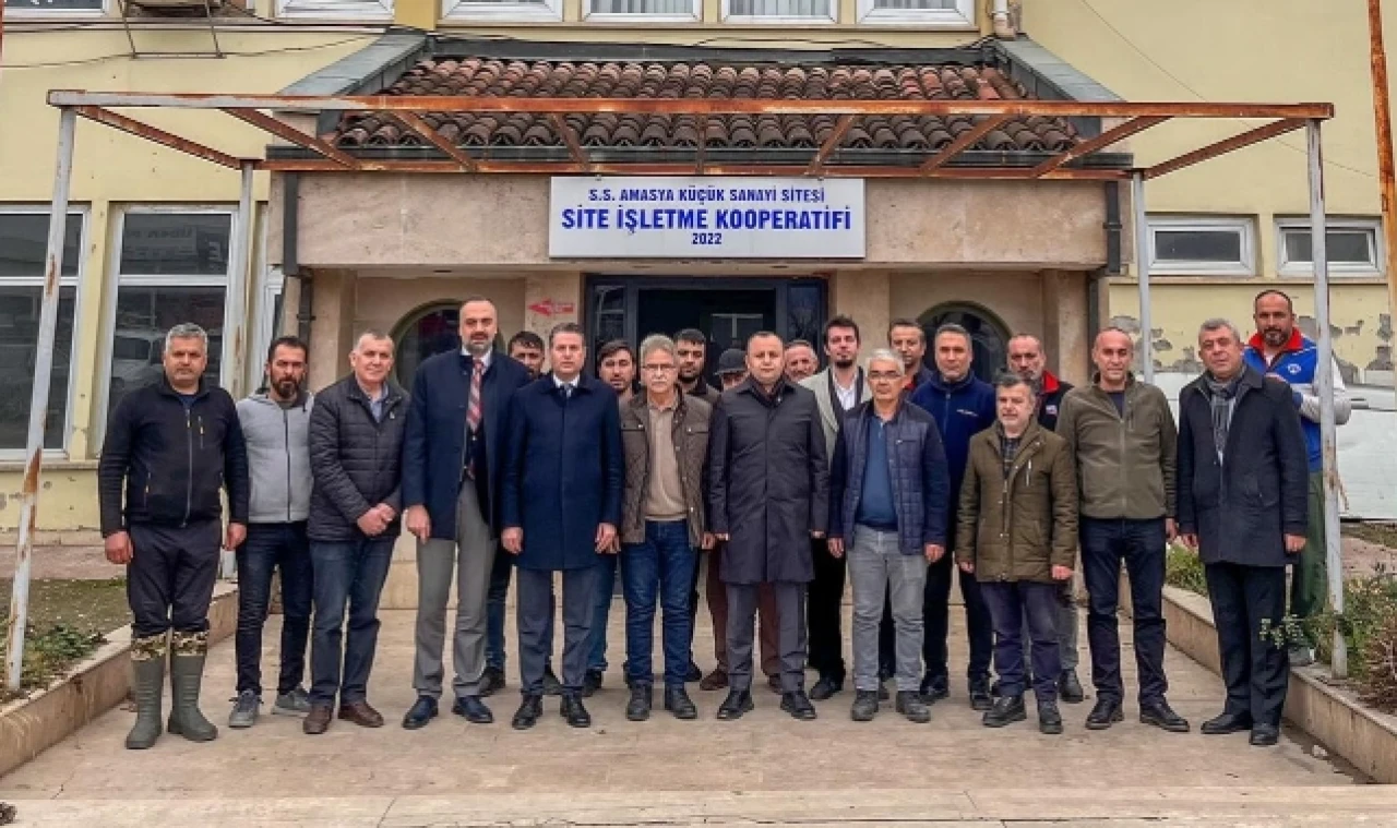 Milletvekili Karagöz Amasya’da ziyaretlerini sürdürüyor