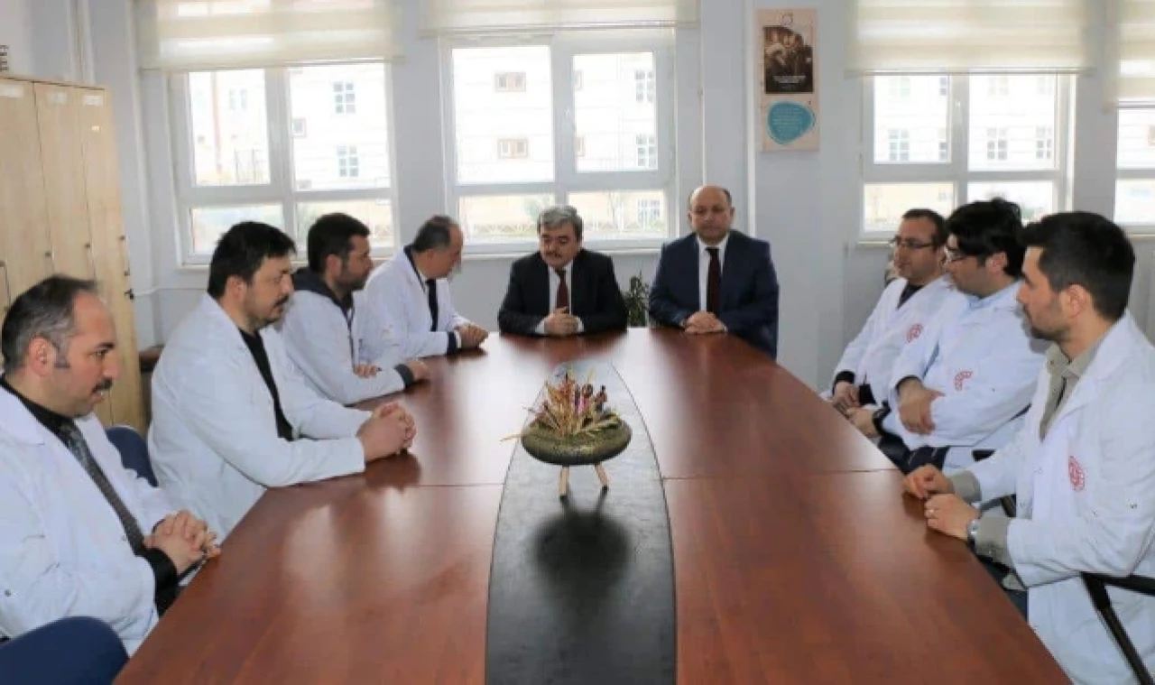 Müdür Türkmen, Öğretmenlerle Buluştu