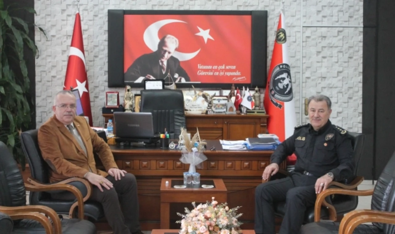 POMEM Müdürü Gül, Rektör Turabi’yi Misafir Etti