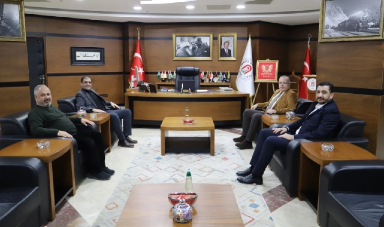 Rektör Turabi, Aksu’yu Misafir Etti