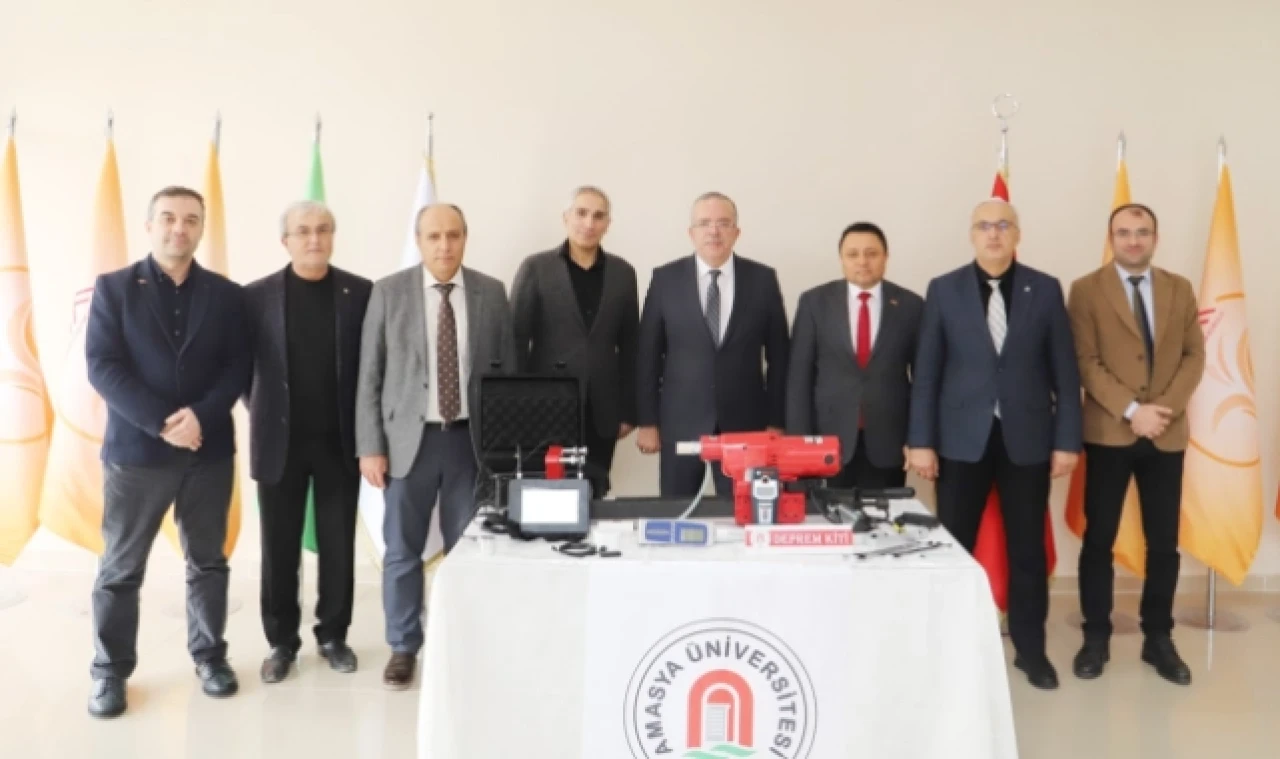 Son Teknoloji Deprem Kiti Amasya’ya Hizmet Edecek