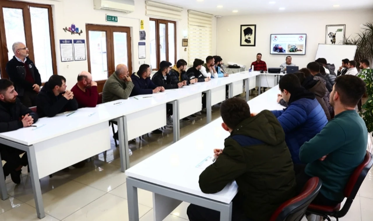 Tarım Makineleri Operatörlüğü Eğitimi Başladı