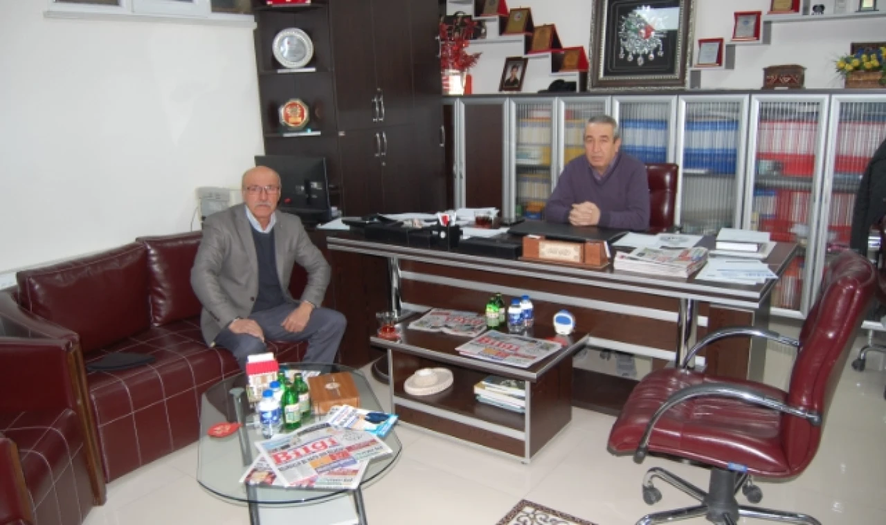 Tezcan’dan Haber Merkezi’mize ziyaret