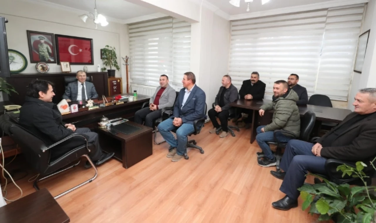 Vali Doruk, Oda ve Birlikleri Ziyaret Etmeye Devam Ediyor