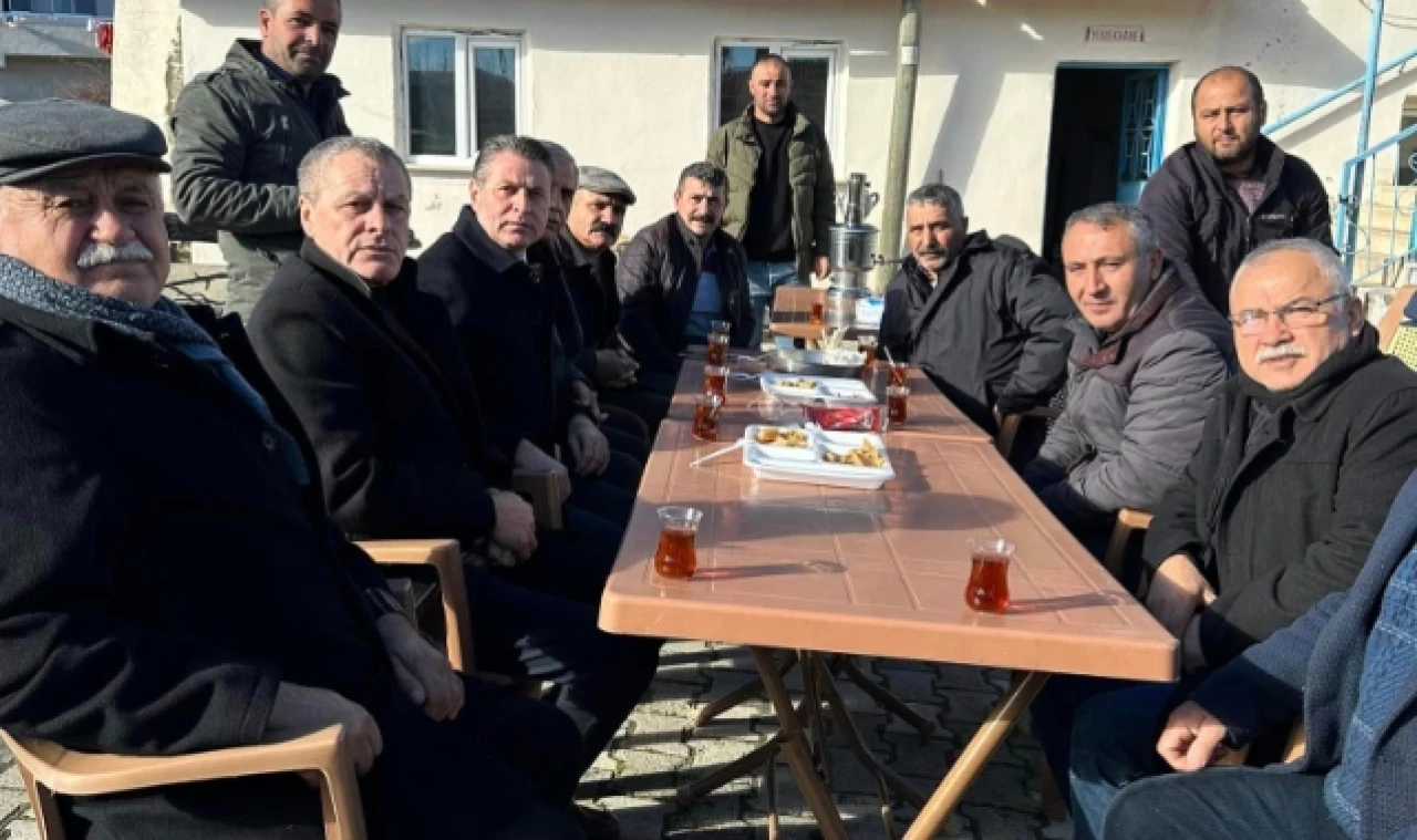 Vekil Karagöz köy ziyaretlerinde bulundu