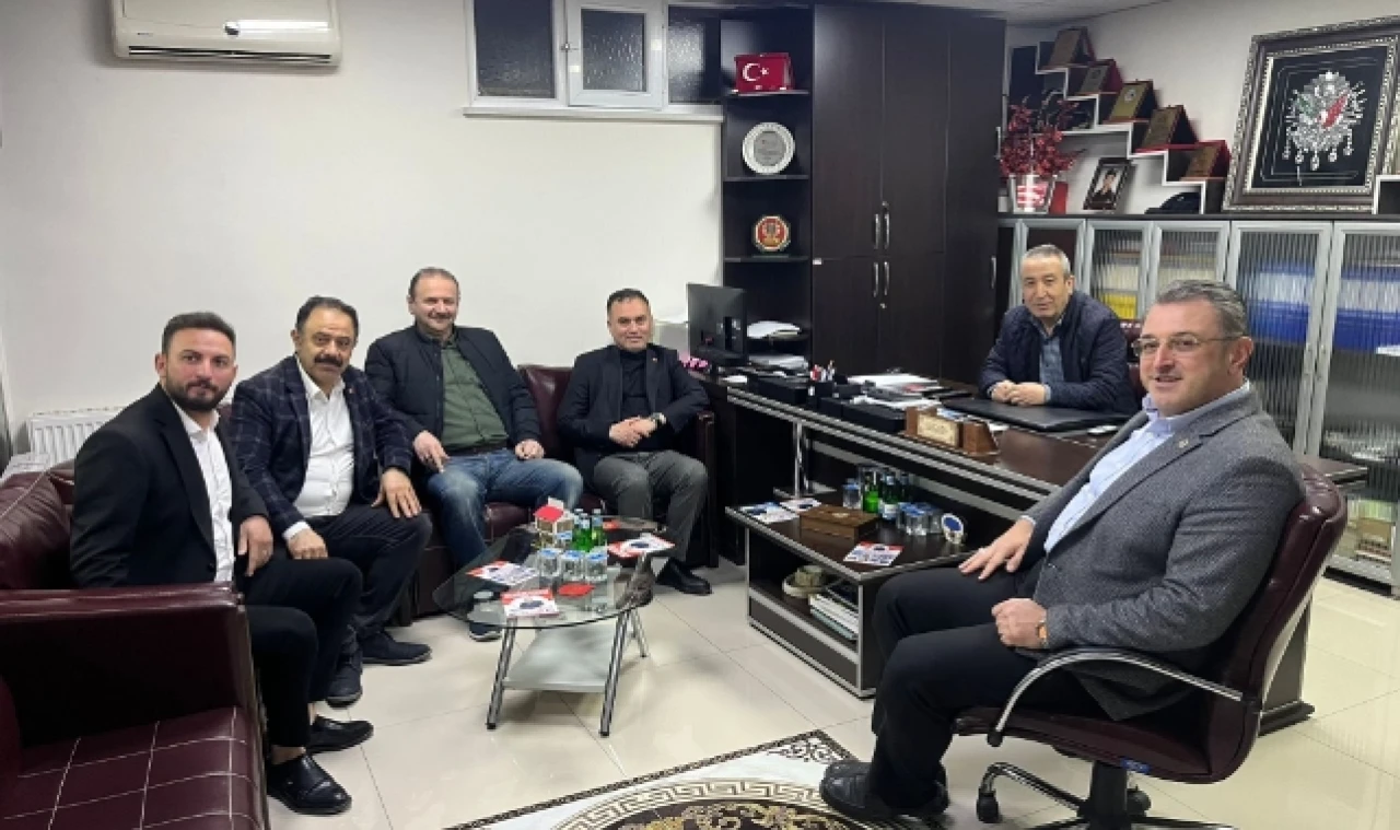 AK PARTİ'DEN HABER MERKEZİMİZE ZİYARET