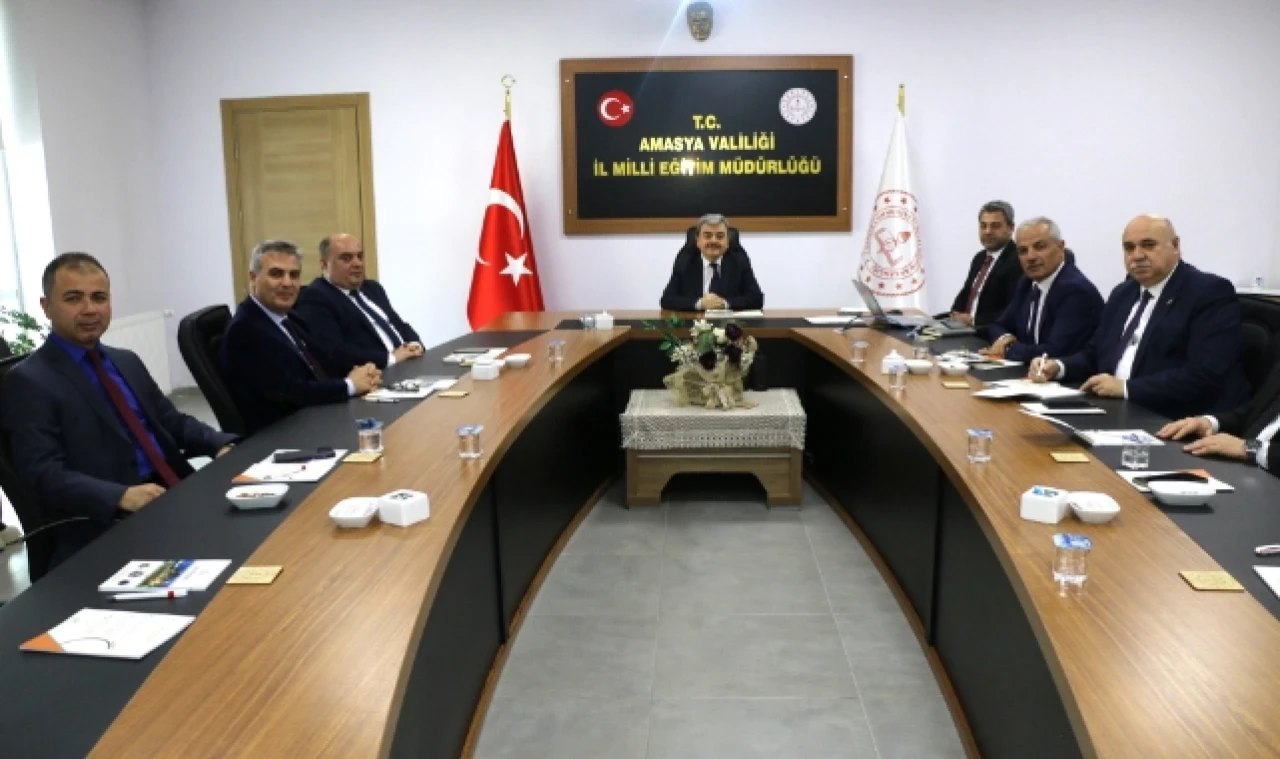 Amasya’da Ortak Sınavlar ve Tarihleri Görüşüldü