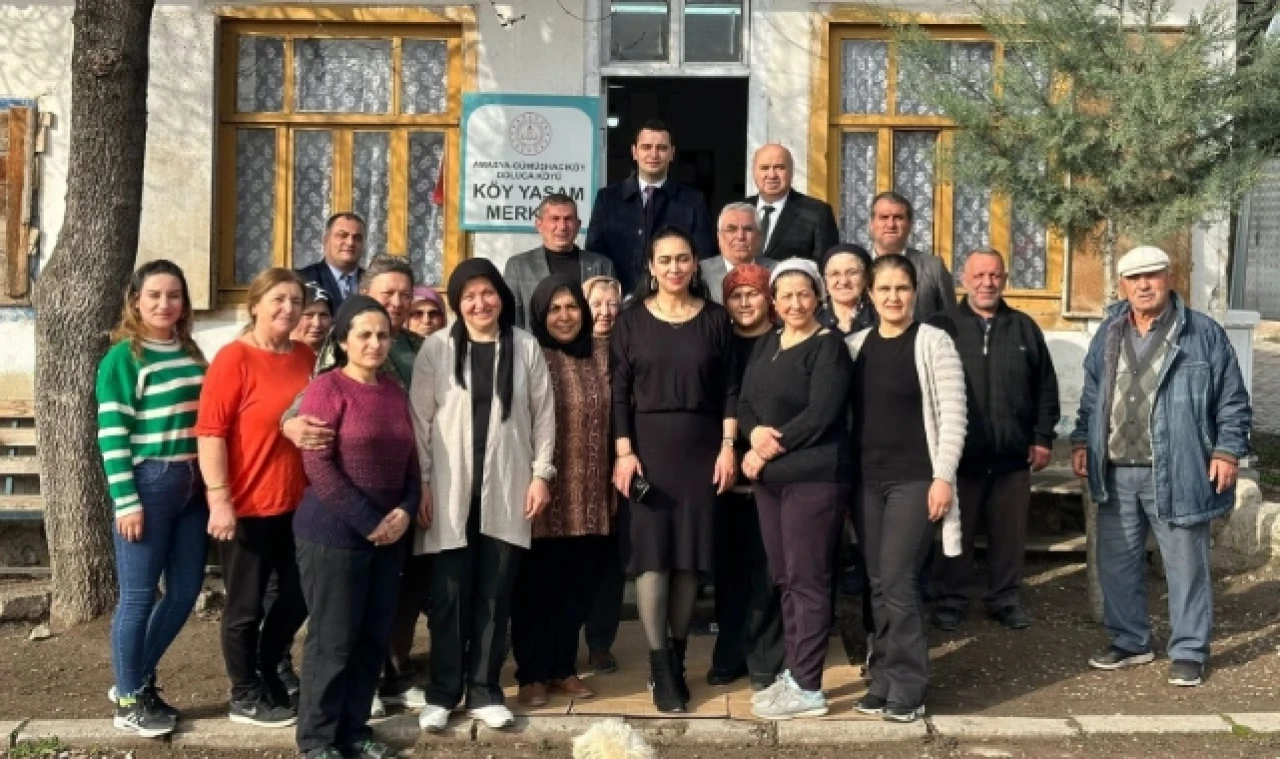 Büyükkaymakcı Yaşam Merkezini Ziyaret Etti