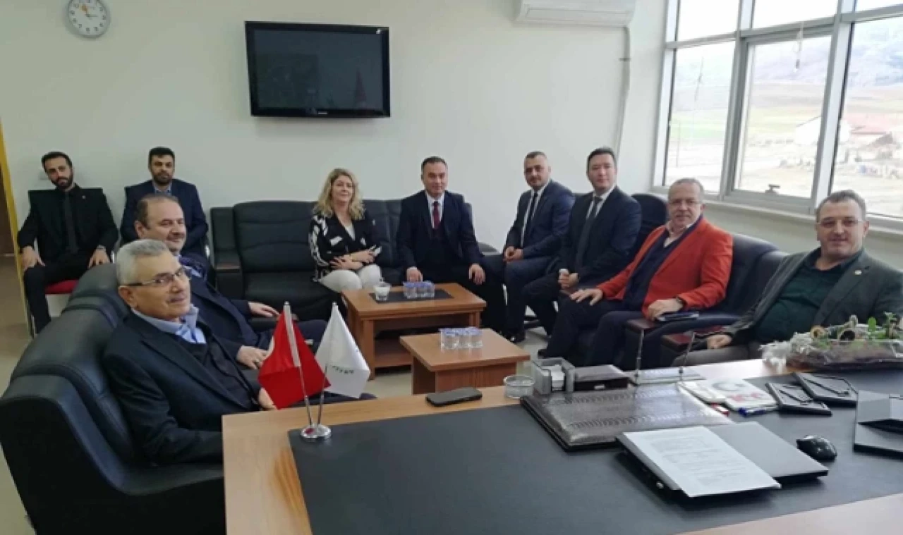 Çilez ve İlçe Yönetiminden Çapkulaç'a Hayırlı Olsun Ziyaret