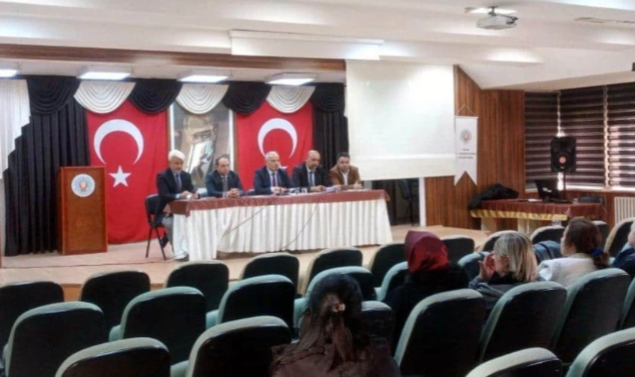 Eğitim Kurumları Müdürleri Kurulu Toplantısı Yapıldı