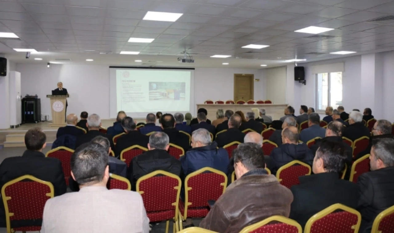 "Eğitim Kurumu Müdürleri Kurulu" Toplantısı Yapıldı