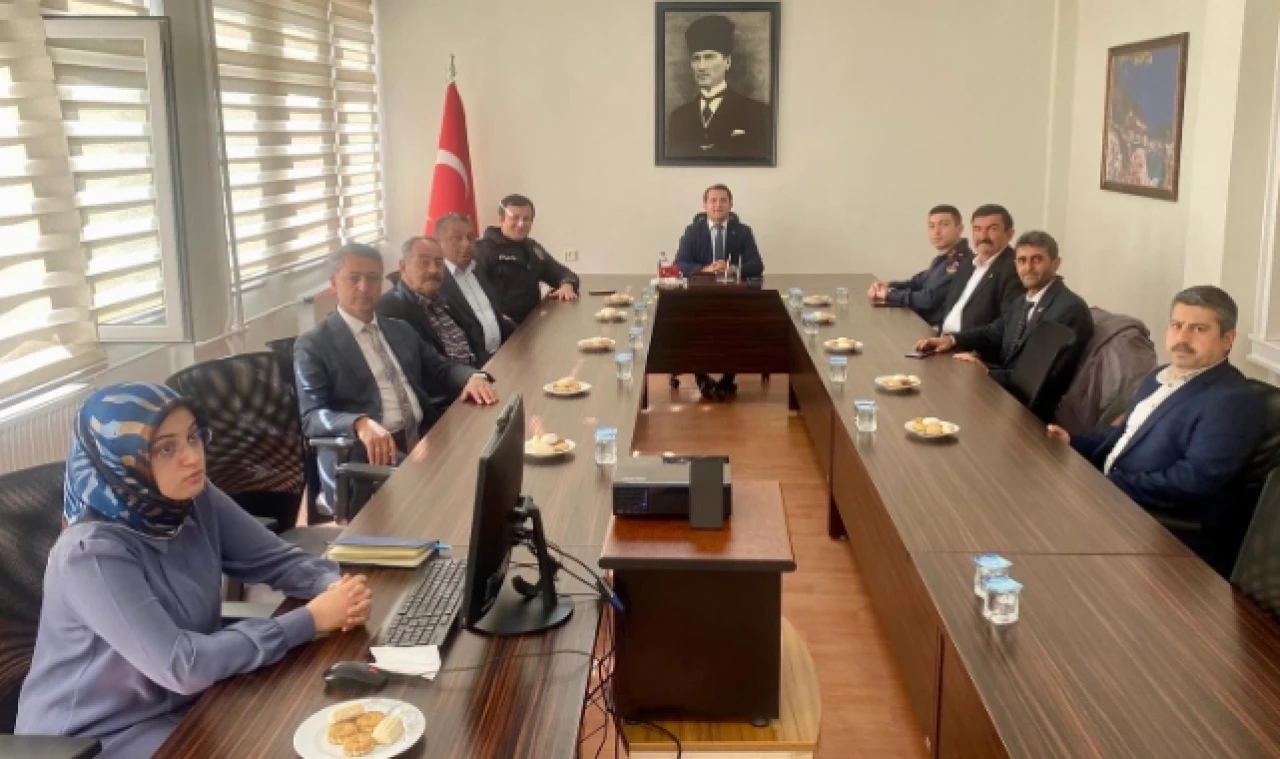 Göynücek'te Seçim Bilgilendirme Toplantısı Yapıldı