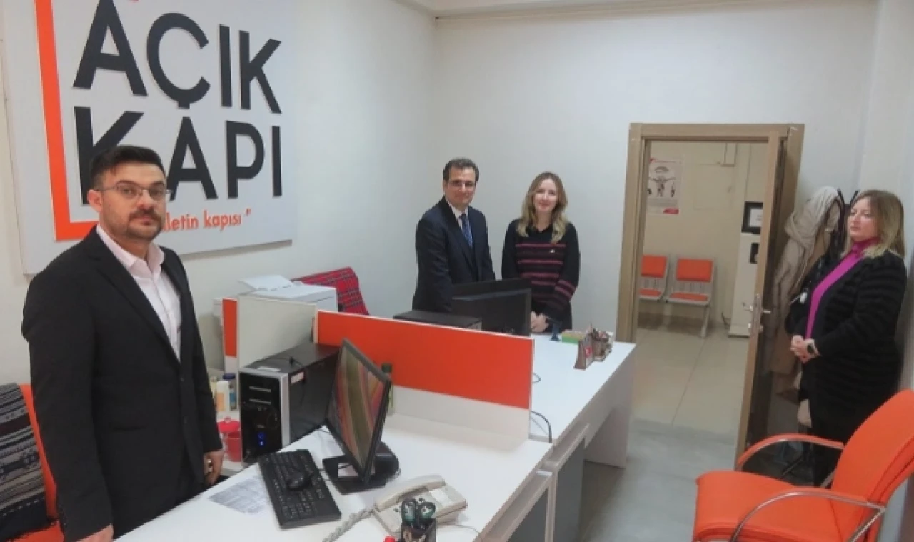 Güldoğan’dan Açık Kapı Bürosuna Ziyaret