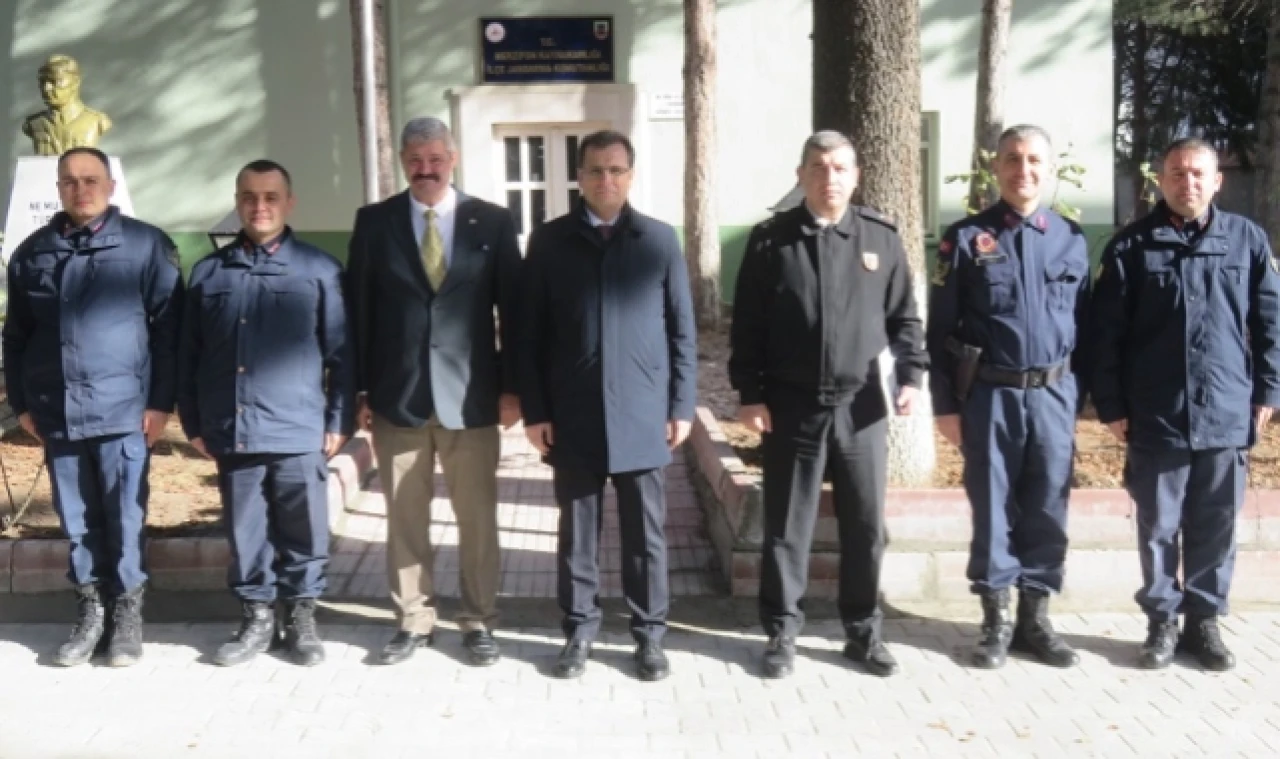 Güldoğan, İlçe Jandarma Komutanlığını ziyaret etti