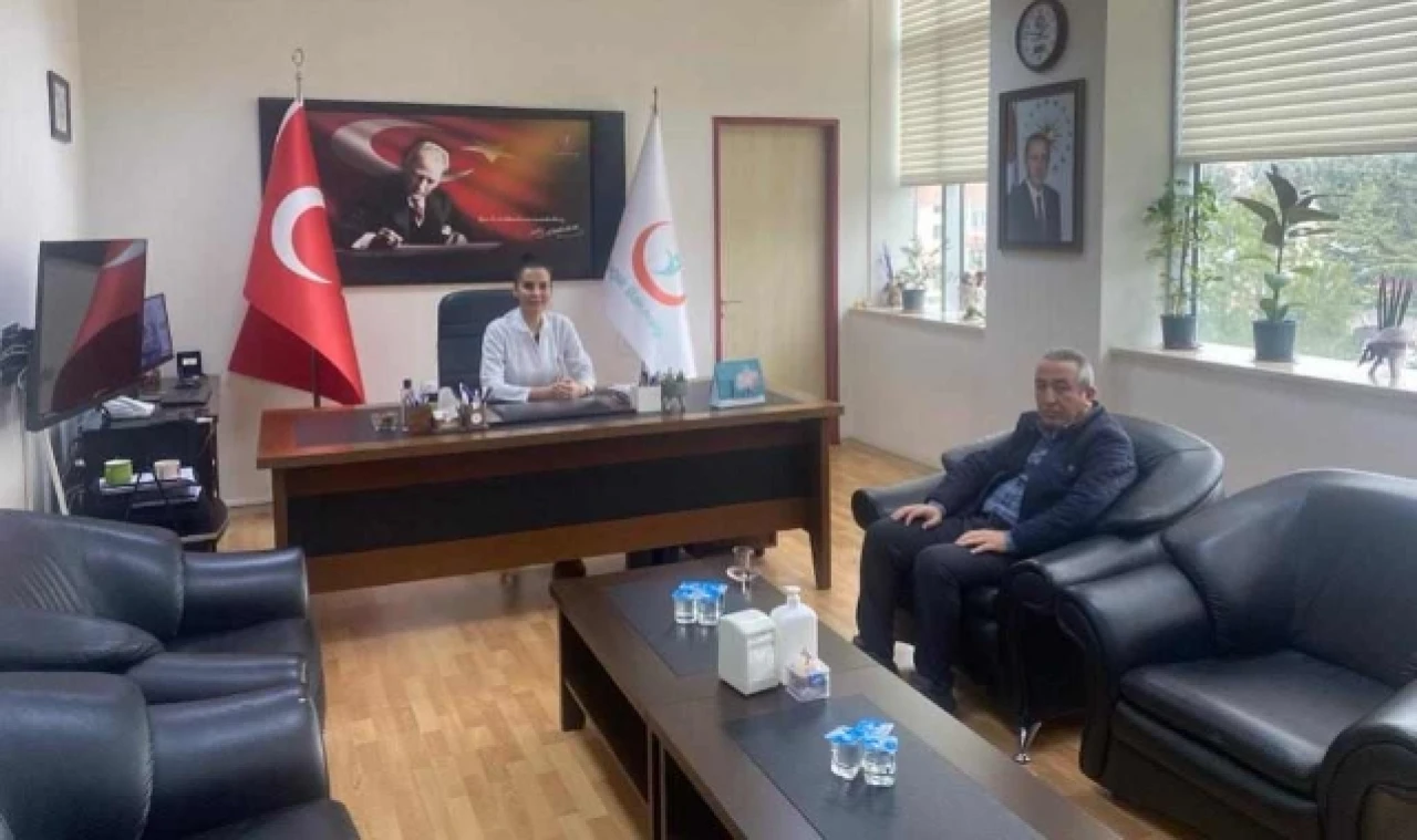 Güley’den Başhekim Köroğlu’na ziyaret