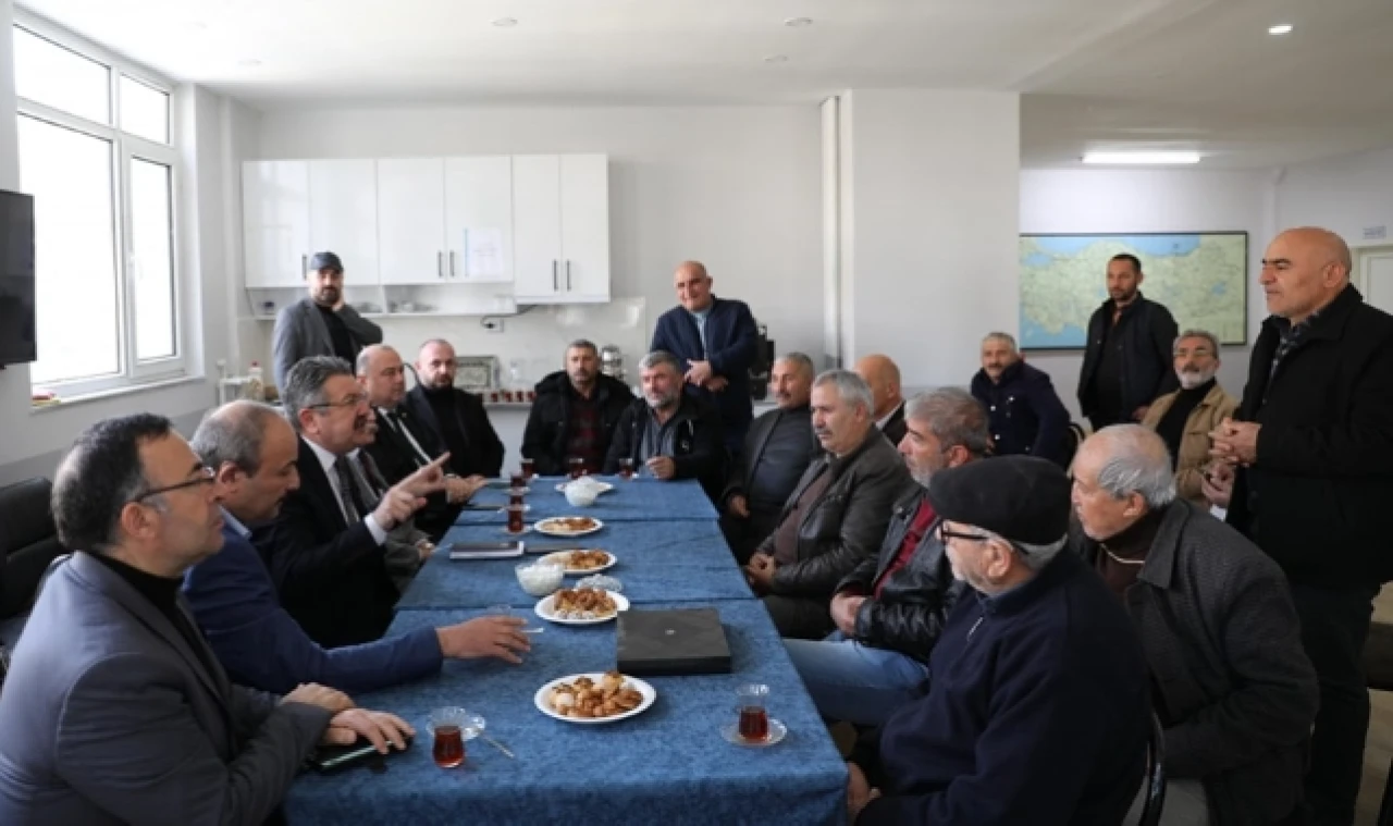 Kargı, Motorlu Taşıyıcılar Kooperatifi Üyeleriyle Buluştu