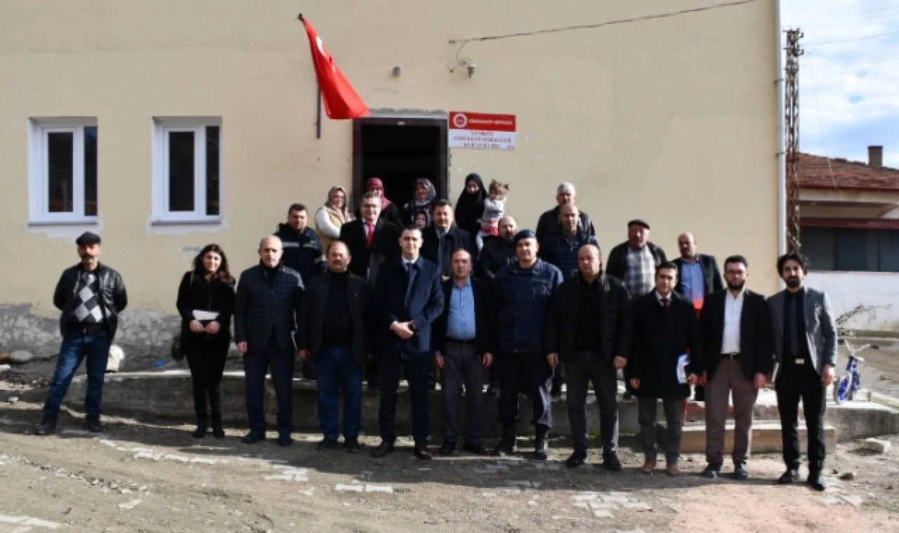 Büyükkaymakcı, Köy Sakinleriyle Buluştu