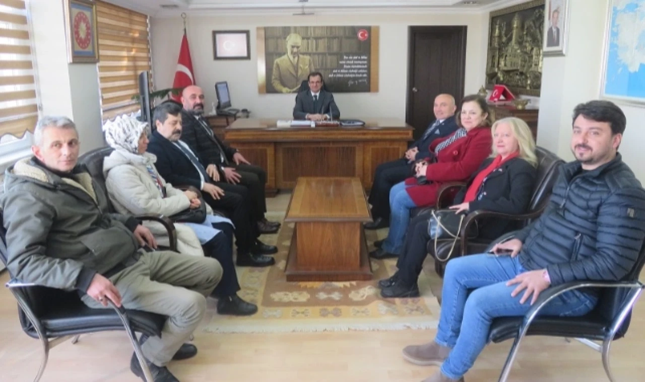 Kaymakam Güldoğan, Arslan’ı Misafir Etti