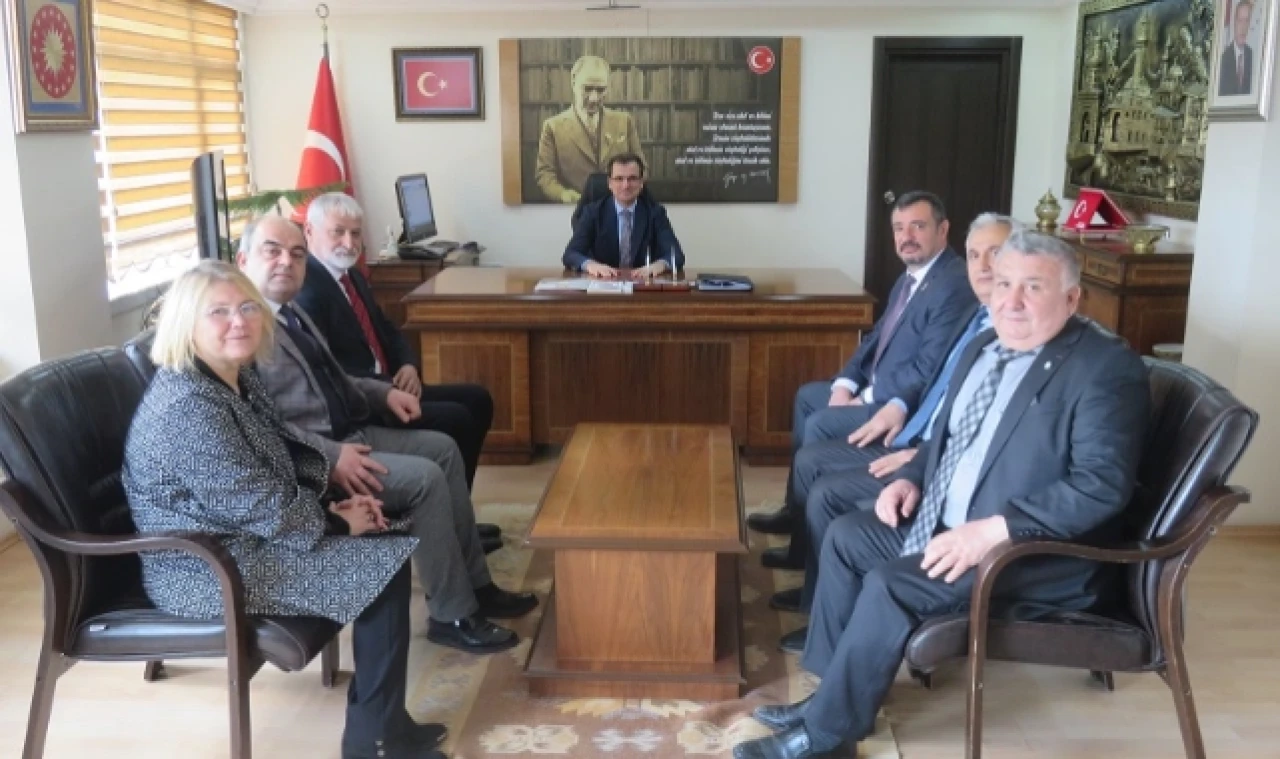 Kaymakam Güldoğan, Gül'ü Misafir Etti