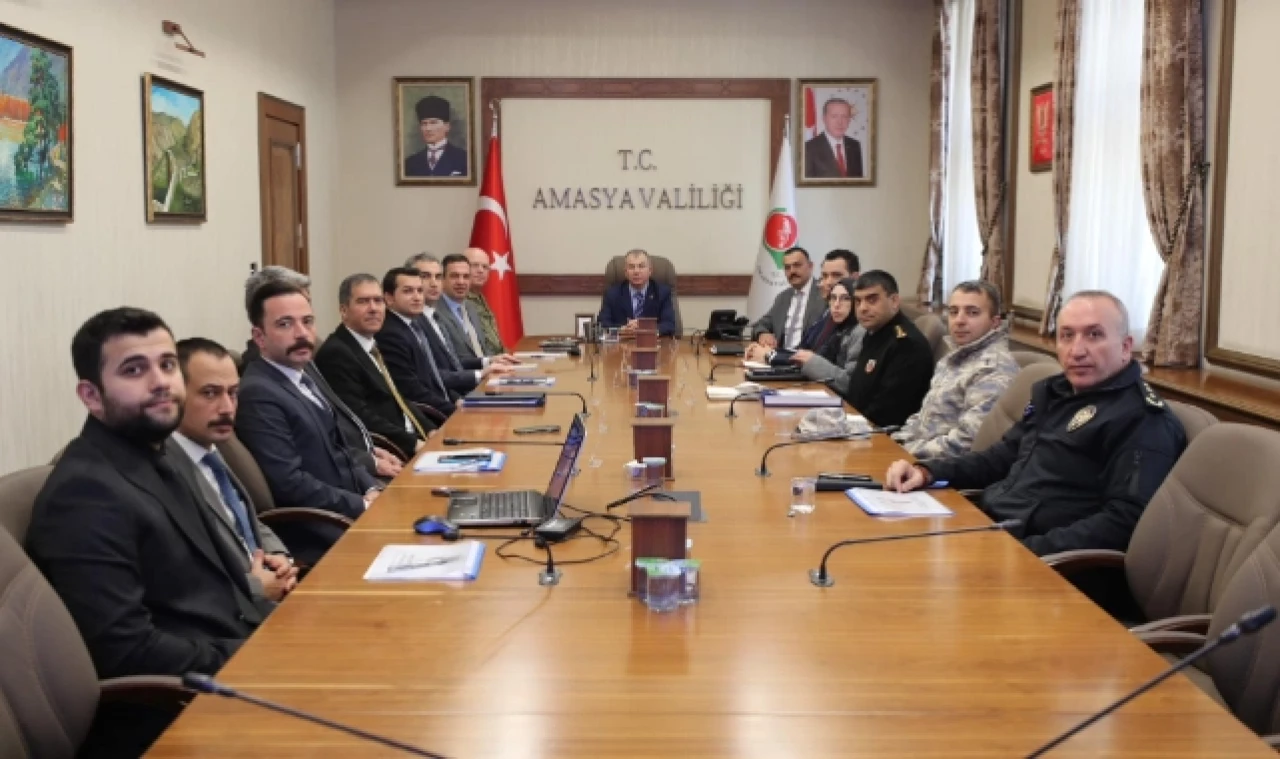Kaymakam Güldoğan, İl Güvenlik ve Asayiş Toplantısına Katıldı