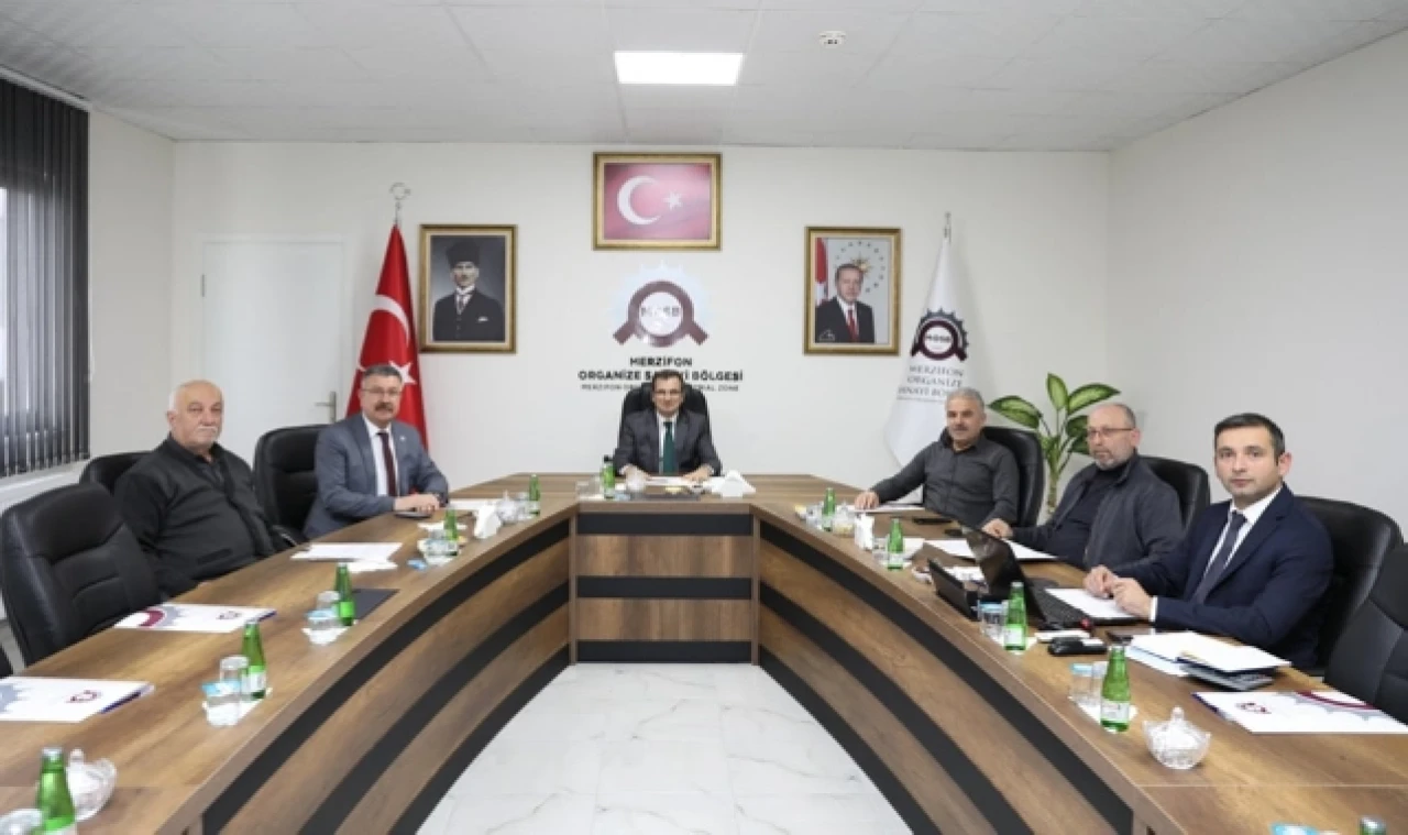 Merzifon OSB Yönetim Kurulu Toplandı