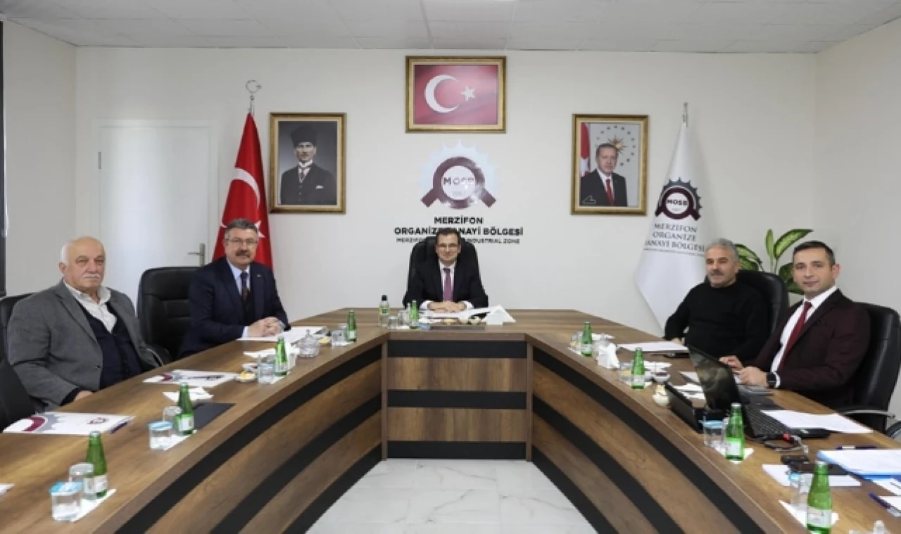 Merzifon OSB Yönetim Kurulu Toplantısı Yapıldı