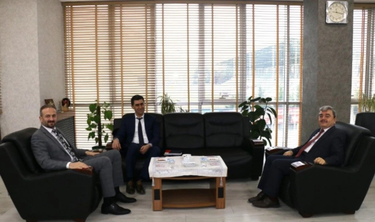 Müdür Türkmen, Günay’ı Misafir Etti