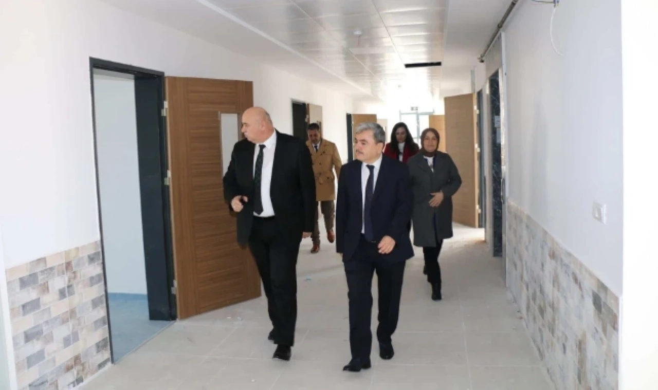 İl Milli Eğitim Müdürü Türkmen, Gümüşhacıköy'de