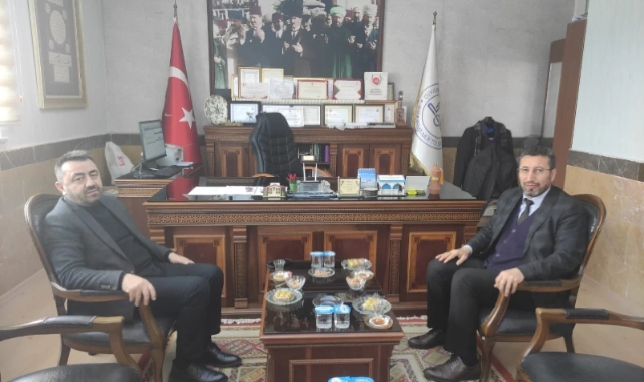 Müftü Durmuş'tan Müftü Pehlivan'a Ziyaret
