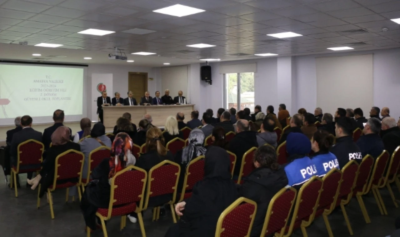 Okul Güvenliği İl Yürütme Kurulu Toplantısı Yapıldı