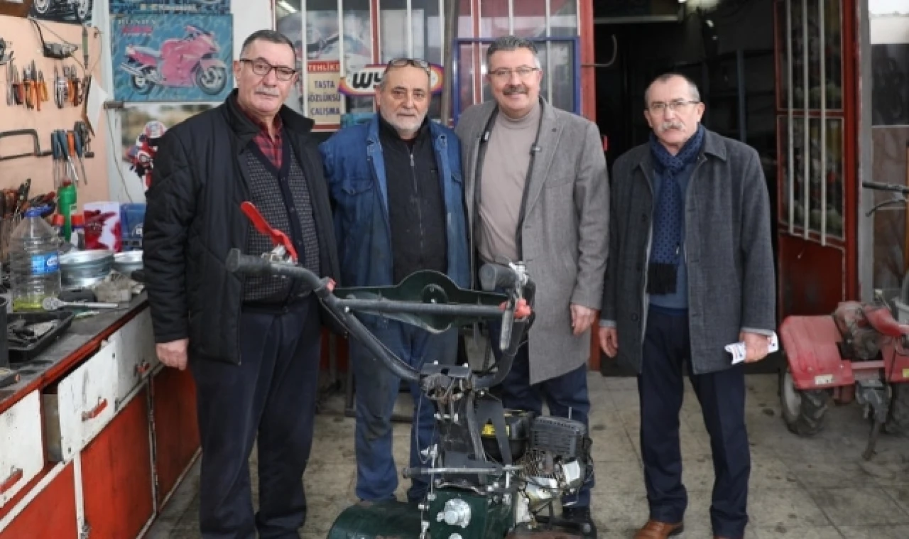 Sanayi Esnafını ziyaret etti